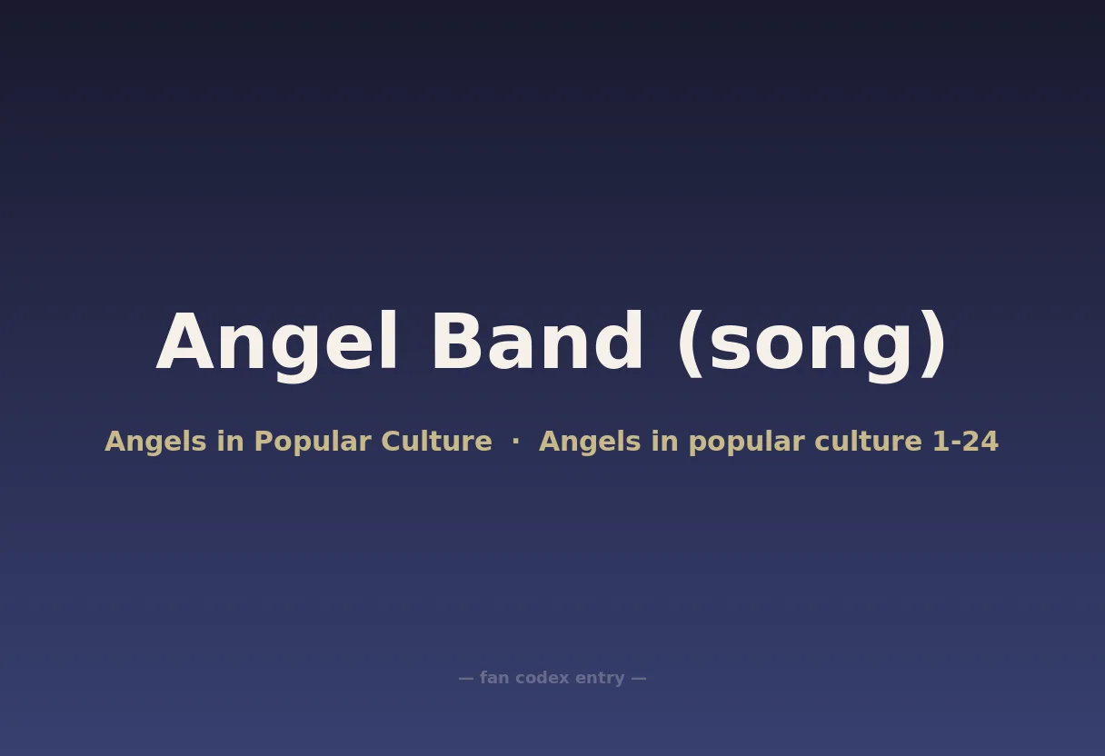 Angel Band (song)